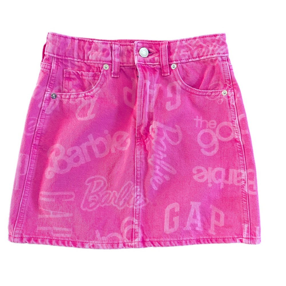 Girls Gap “Barbie” Mini Denim Skirt